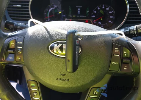 2013 Kia Optima Hybrid Ex from USA, damaged, VIN KNAGM4AD8D5059962